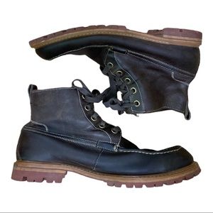 John Varvatos USA Leather Boots